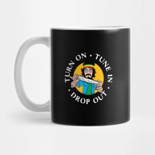 Turn On Tune In Drop Out Hippie Stoner Mug